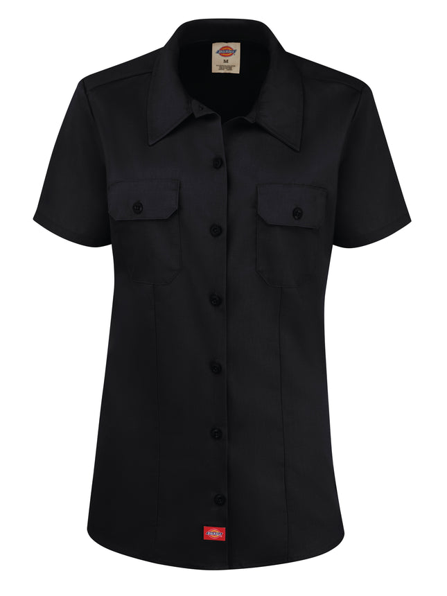 Dickies® Women's Short-Sleeve Traditional Work Shirt / FS57BK