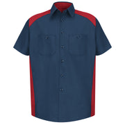 Red Kap® Men's Short Sleeve Motorsports Shirt / SP28RN