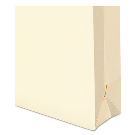 100% Recycled Top Tab File Jackets, Straight Tab, Letter Size, Manila, 50/box