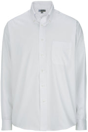 EDWARDS MENS PINPOINT OXFORD SHIRT - LONG SLEEVE