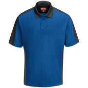 Red Kap® Men's Short Sleeve Performance Knit® Two-Tone Polo / SK54YC