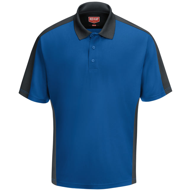 Red Kap® Men's Short Sleeve Performance Knit® Two-Tone Polo / SK54YC