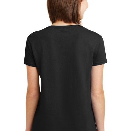 Gildan ® Women's Heavy Cotton   100% Cotton V-Neck T-Shirt. 5V00L