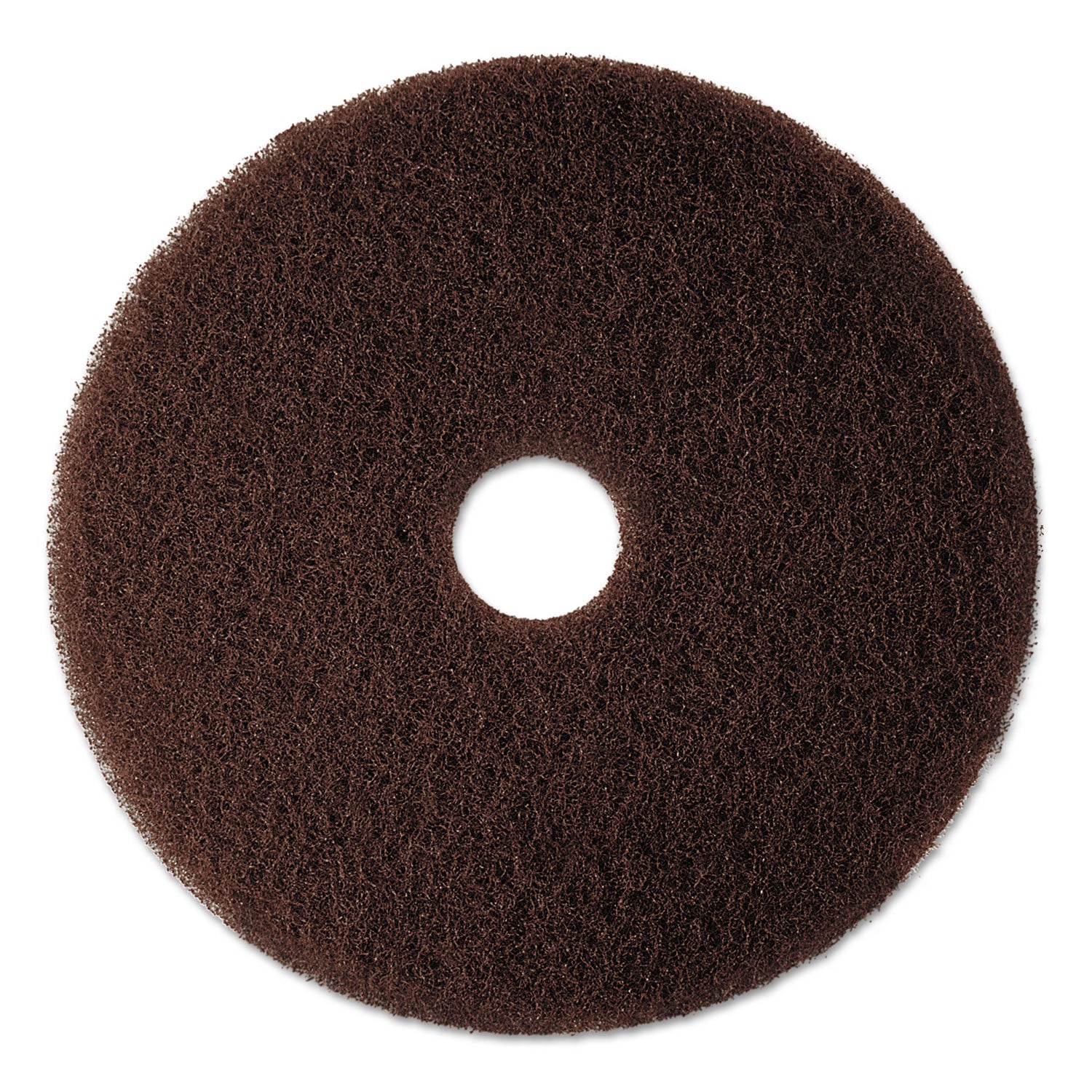 Low-Speed High Productivity Floor Pad 7100, 20" Diameter, Brown, 5/carton