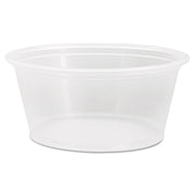 Conex Complements Portion/Medicine Cups, 3.25 oz, Plastic, Clear, 125/Bag, 20 Bags/Carton
