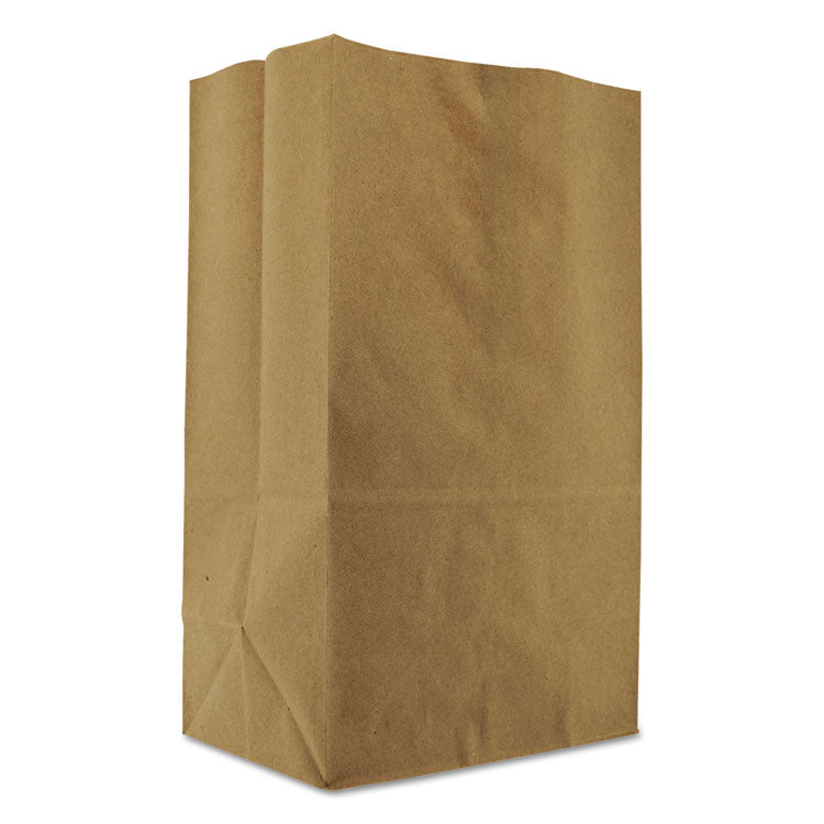 Grocery Paper Bags, #1/8 BBL Squat Size, Heavy-Duty, 10.5" x 6.25" x 13.88", Natural, 500/Bundle