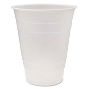 Translucent Drink Cups, 16 oz, Plastic, 80/Pack, 12 Packs/Carton