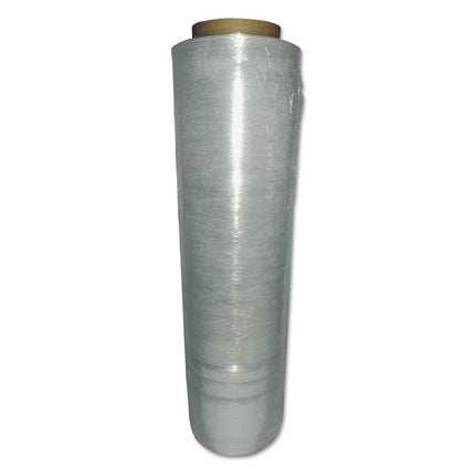 Heavy Pallet Film Wrap, 55-Gauge, 18" x 1,500 ft, 4 Rolls/Carton