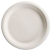 PaperPro Naturals Fiber Dinnerware, Plate, Paper, 10.5" dia, Natural, 125/Pack, 4 Packs/Carton