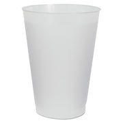 Frost Flex Cups, Cold, 12 oz, Plastic, Frosted, 25/Pack, 20 Packs/Carton