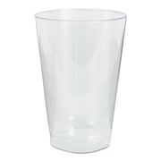 Comet Plastic Tumblers, 12 oz, Clear, 500/Carton