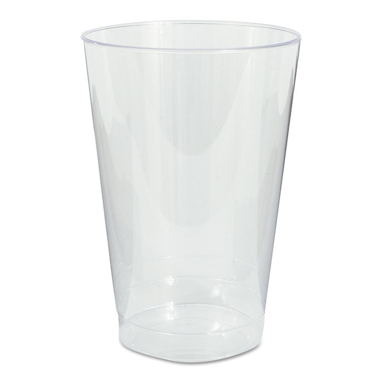 Comet Plastic Tumblers, 12 oz, Clear, 500/Carton