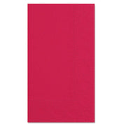 Dinner Napkins, 2-Ply, 15 x 17, Red, 1000/Carton