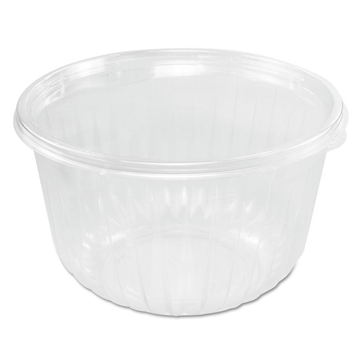 PresentaBowls Clear Bowls, 64 oz, Plastic, 63/Bag, 252/Carton