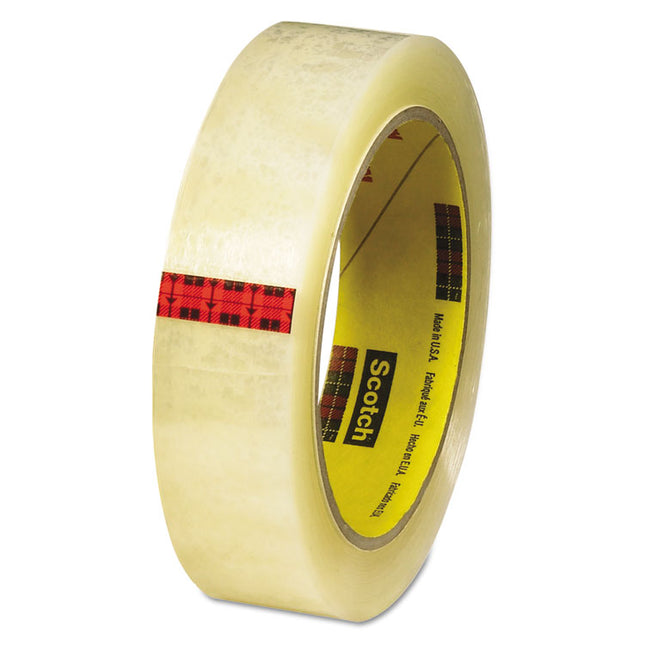 Light-Duty Packaging Tape - High Clarity, 3" Core, 1" X 72 Yds, Transparent
