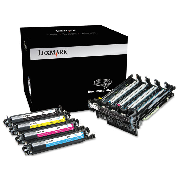70c0z50 Unison Imaging Unit, 40,000 Page-Yield, Black/tri-Color