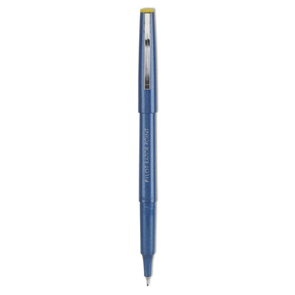 Razor Point Fine Line Porous Point Pen, Stick, Extra-Fine 0.3 Mm, Blue Ink, Blue Barrel, Dozen