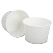 7350002900586, SKILCRAFT Hot Beverage Cups, Squat, 16 oz, Paper, White, 500/Box