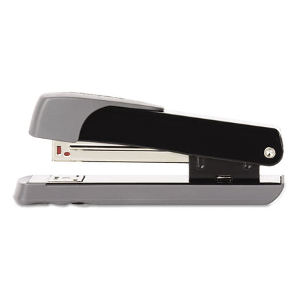 Compact Commercial Stapler, 20-Sheet Capacity, Black