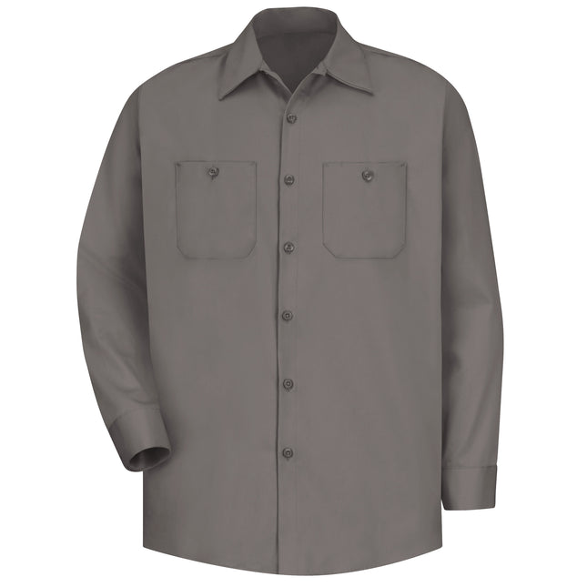 Red Kap® Men's Long Sleeve Wrinkle-Resistant Cotton Work Shirt / SC30GG