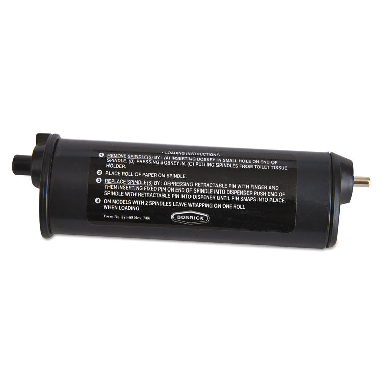 Theft Resistant Spindle for ClassicSeries Toilet Tissue Dispensers, Black