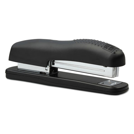 Ergonomic Desktop Stapler, 20-Sheet Capacity, Black