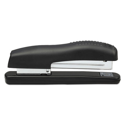 Ergonomic Desktop Stapler, 20-Sheet Capacity, Black