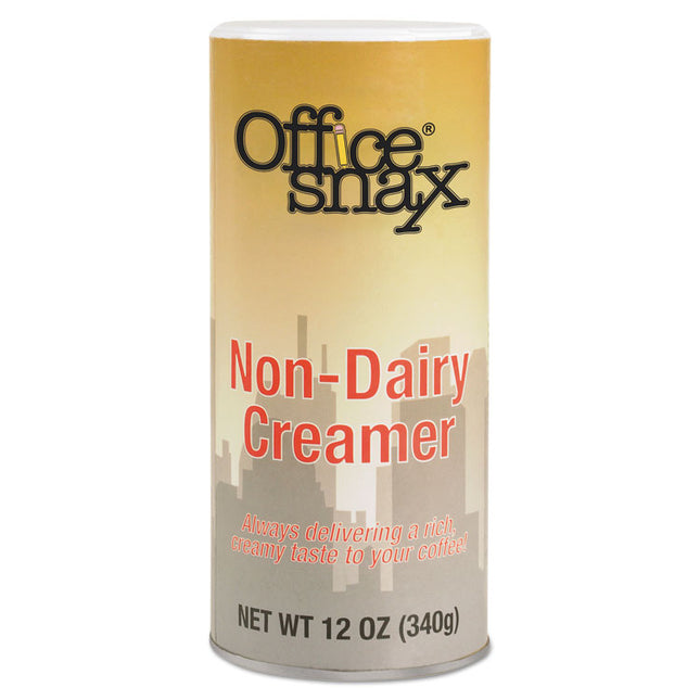 Powdered Non-Dairy Creamer, Regular, 12 oz Canister