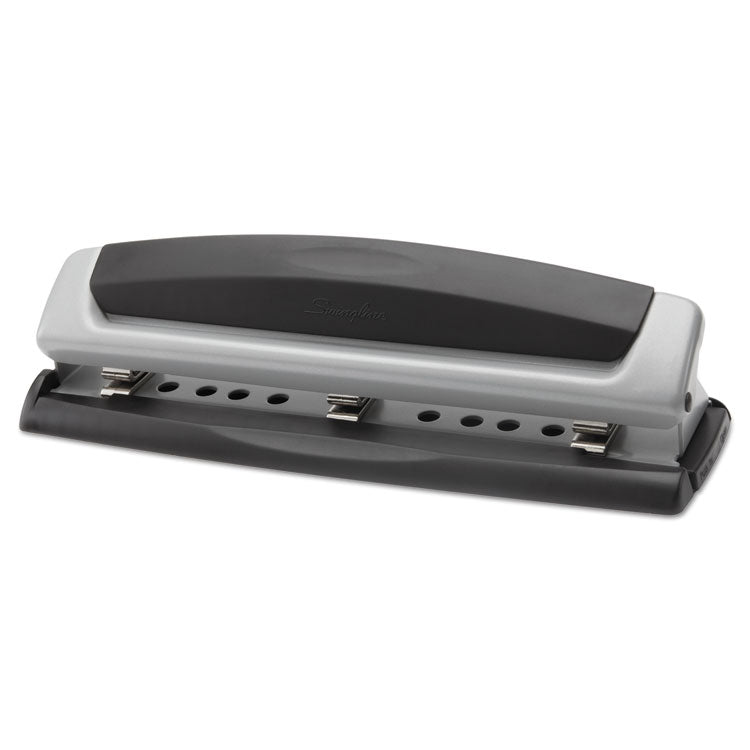10-Sheet Precision Pro Desktop Two- To Three-Hole Punch, 9/32" Holes