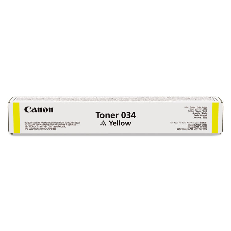 9451b001 (034) Toner, 7,300 Page-Yield, Yellow