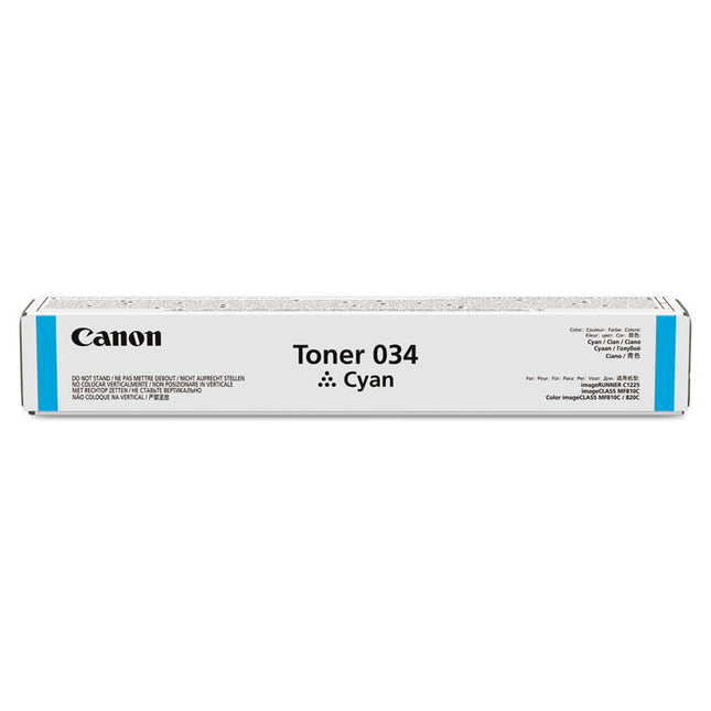 9453b001 (034) Toner, 7,300 Page-Yield, Cyan