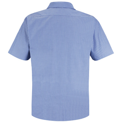 Red Kap® Men's Short Sleeve Striped Work Shirt / SP20BW