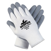 Ultra Tech Foam Seamless Nylon Knit Gloves, X-Large, White/gray, Dozen