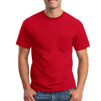 Gildan ®  - Ultra Cotton ®  100% US Cotton T-Shirt with Pocket.  2300