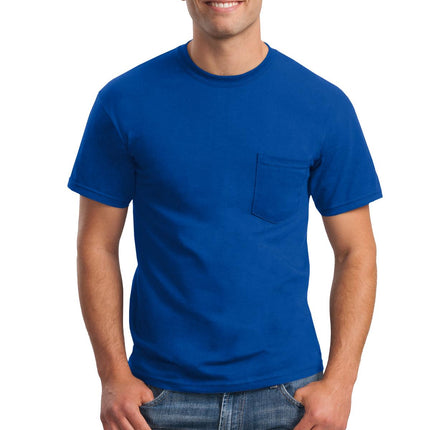 Gildan ®  - Ultra Cotton ®  100% US Cotton T-Shirt with Pocket.  2300