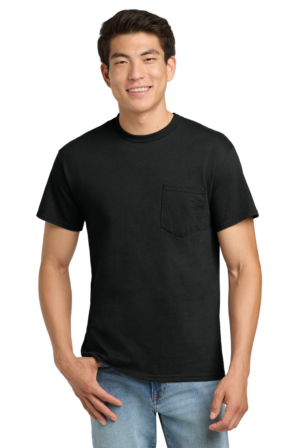 Gildan® - Ultra Cotton® 100% US Cotton T-Shirt with Pocket  2300
