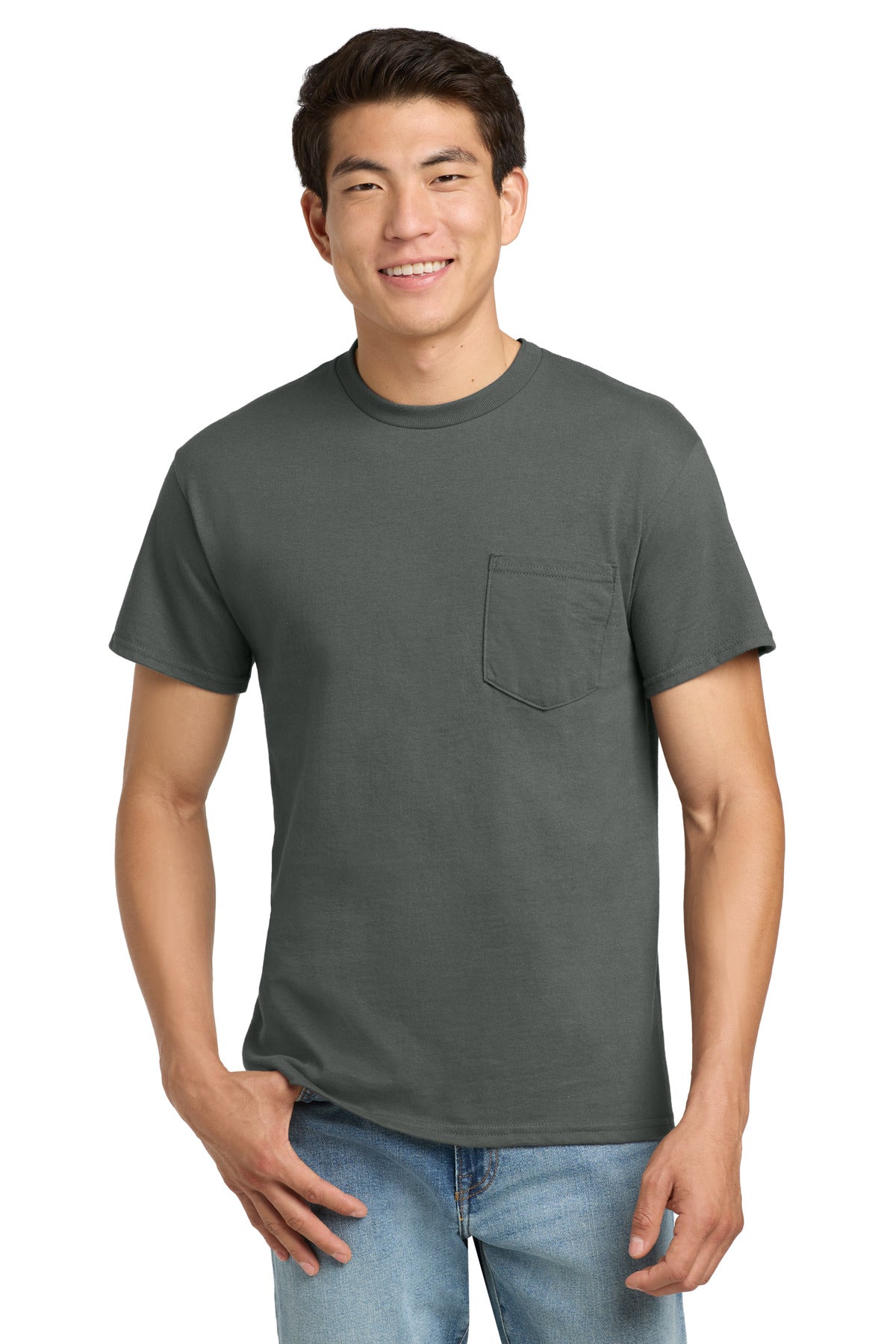 Gildan® - Ultra Cotton® 100% US Cotton T-Shirt with Pocket  2300
