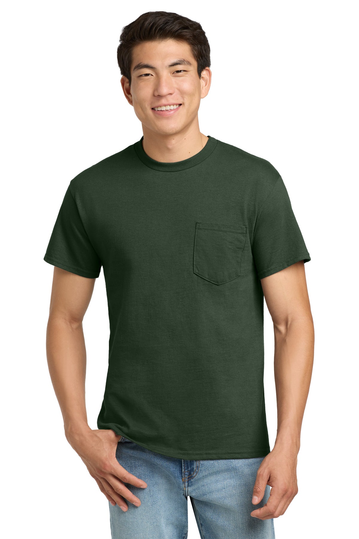 Gildan® - Ultra Cotton® 100% US Cotton T-Shirt with Pocket  2300