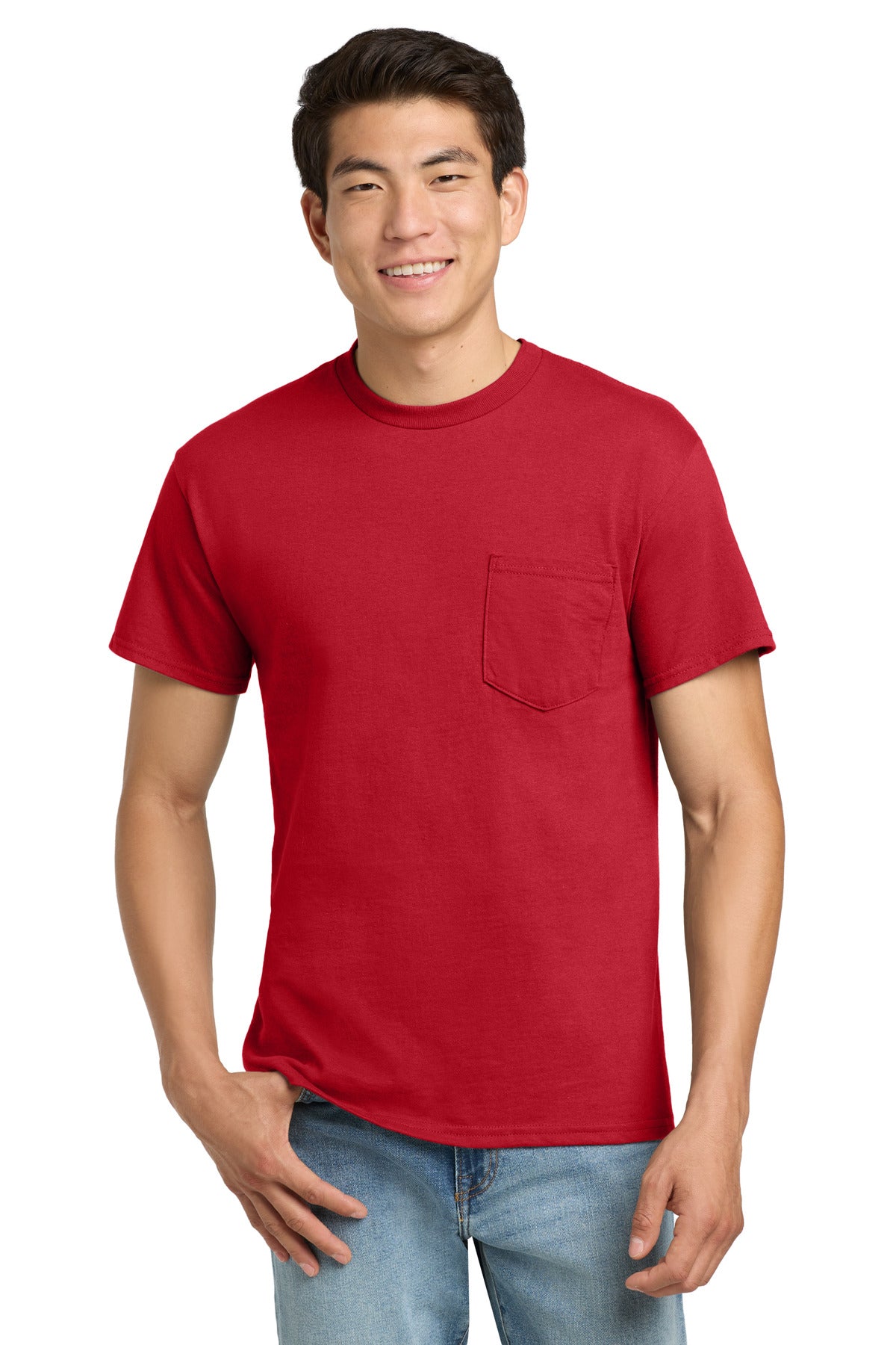 Gildan® - Ultra Cotton® 100% US Cotton T-Shirt with Pocket  2300