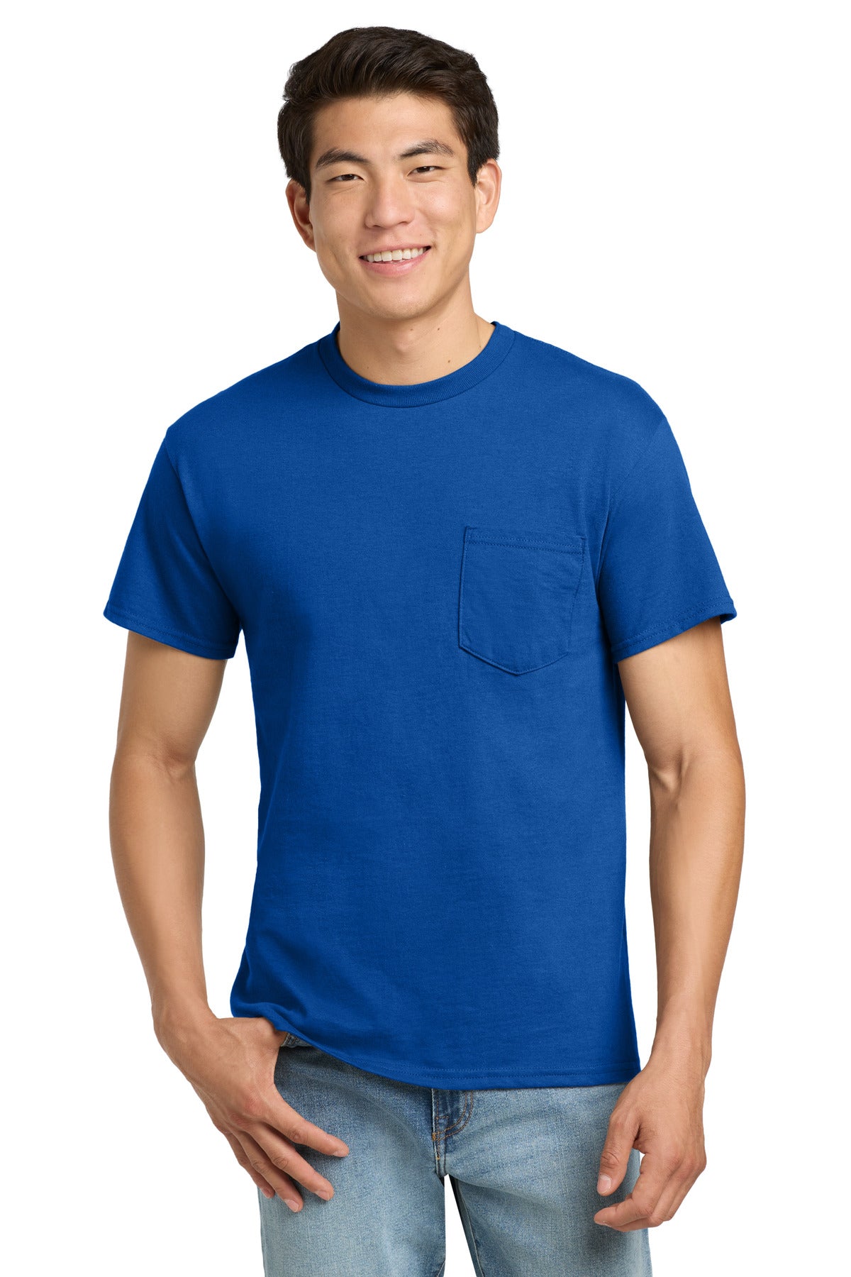 Gildan® - Ultra Cotton® 100% US Cotton T-Shirt with Pocket  2300