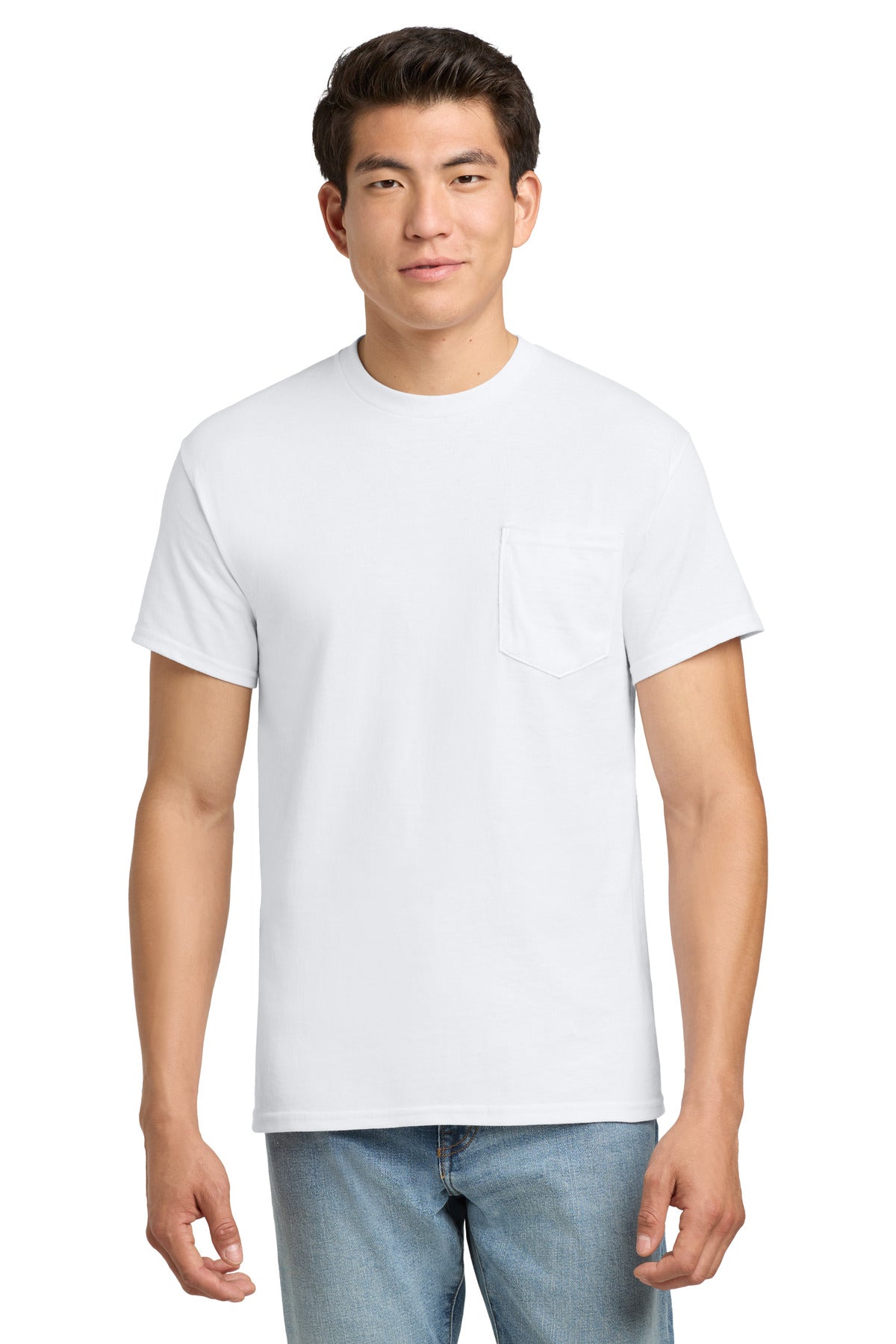 Gildan® - Ultra Cotton® 100% US Cotton T-Shirt with Pocket  2300
