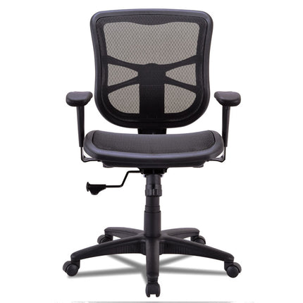 Alera Elusion Series Mesh Mid-Back Swivel/tilt Chair, Supports Up To 275 Lb, 17.9" To 21.6" Seat Height, Black