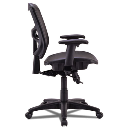 Alera Elusion Series Mesh Mid-Back Swivel/tilt Chair, Supports Up To 275 Lb, 17.9" To 21.6" Seat Height, Black