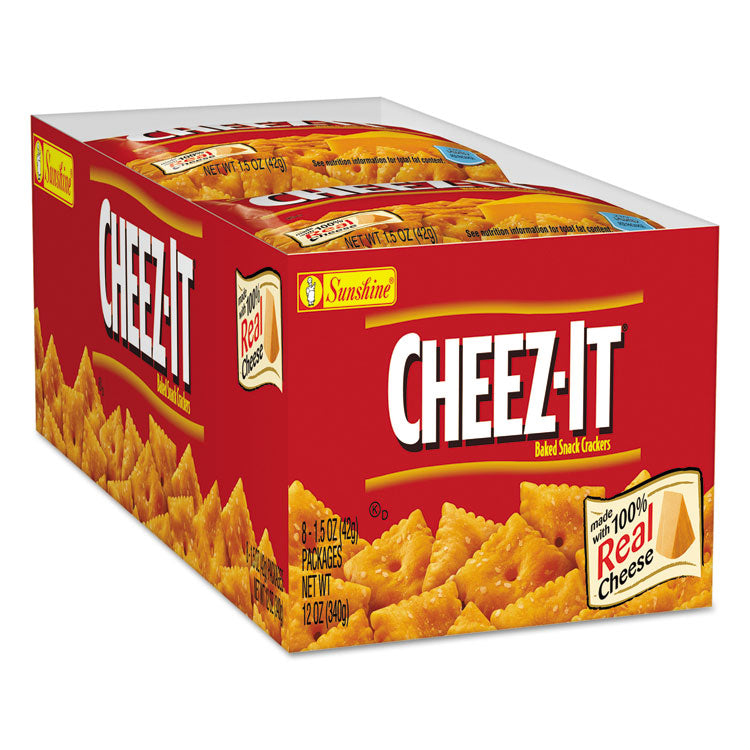 Cheez-It Crackers, 1.5 Oz Bag, Reduced Fat, 60/carton