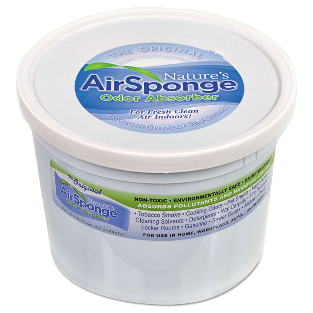 Sponge Odor Absorber, Neutral, 64 Oz Tub