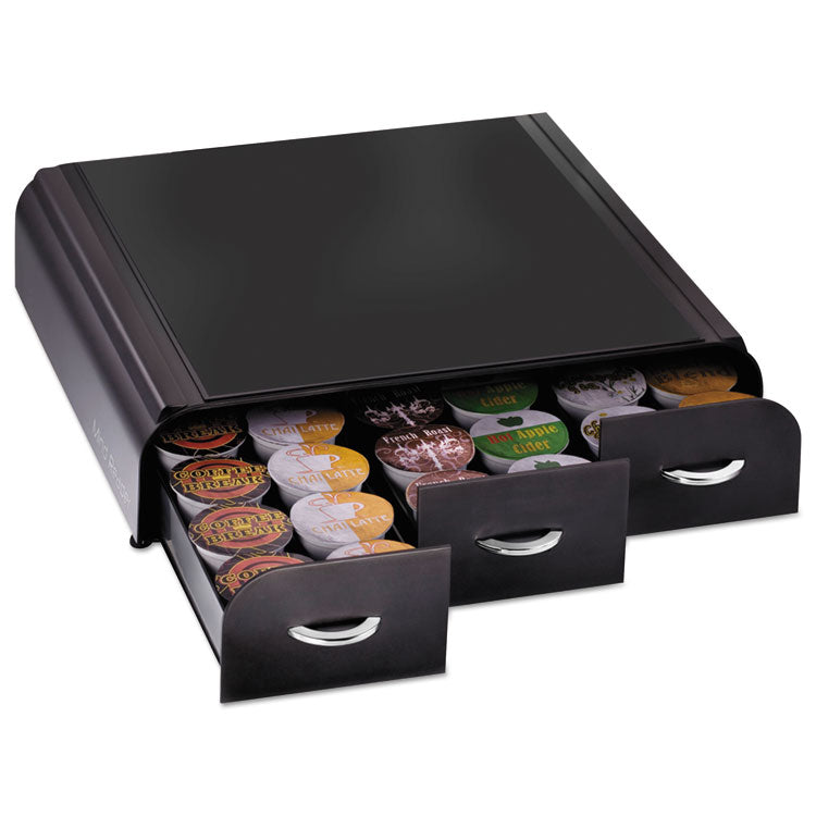 Anchor 36 Capacity Coffee Pod Drawer, 13.46 x 12.87 x 2.72, Black