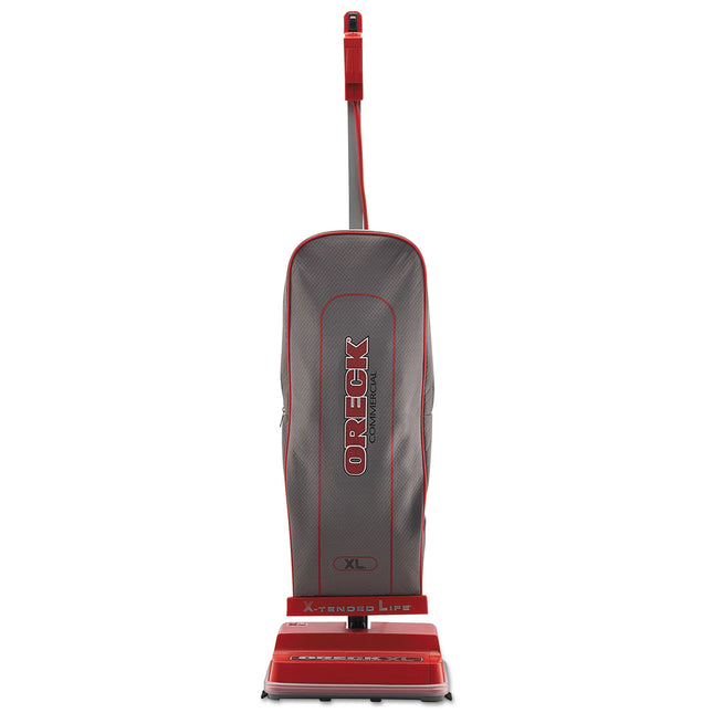 U2000r-1 Upright Vacuum, 12" Cleaning Path, Red/gray