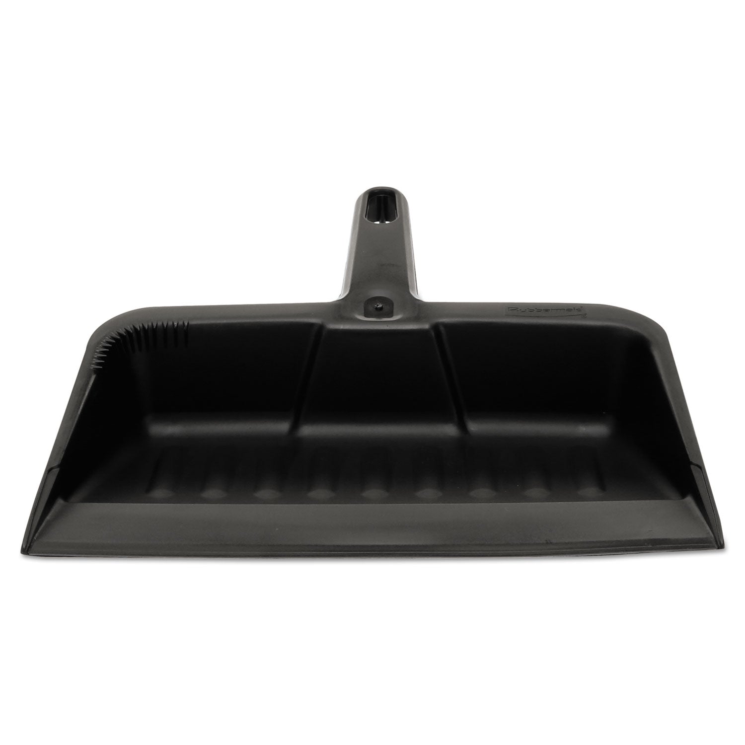 Heavy-Duty Dustpan, 8.25 X 12.25 , Polypropylene, Charcoal