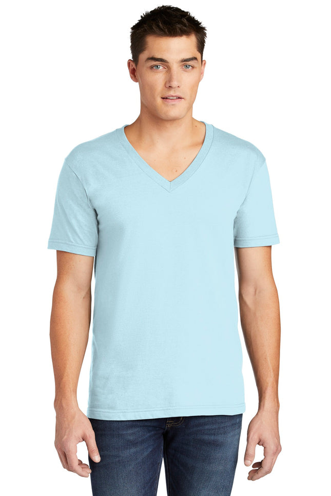 American Apparel  ® Fine Jersey V-Neck T-Shirt. 2456W
