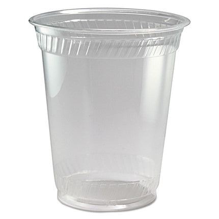 Kal-Clear PET Cold Drink Cups, Squat, 12 oz to 14 oz, Plastic, Clear, 50/Sleeve, 20 Sleeves/Carton